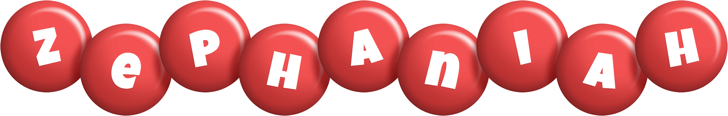 Zephaniah candy-red logo