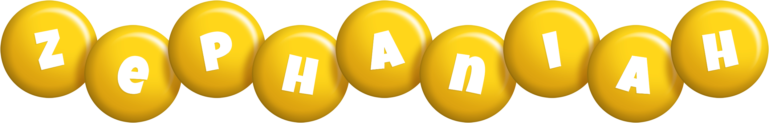 Zephaniah candy-yellow logo