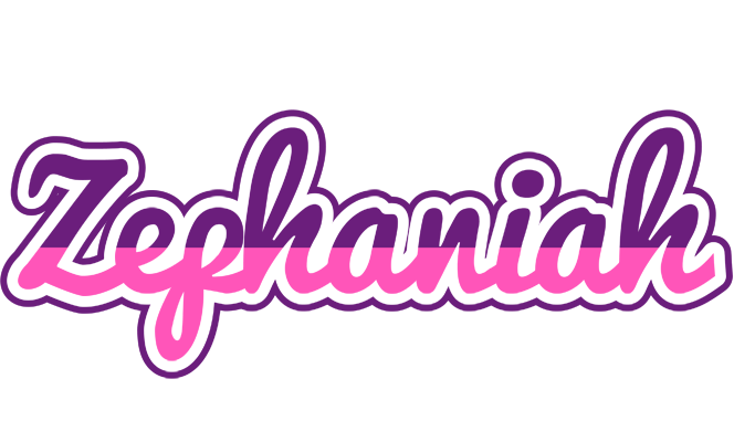 Zephaniah cheerful logo