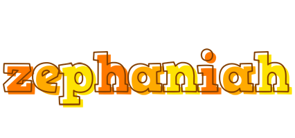 Zephaniah desert logo