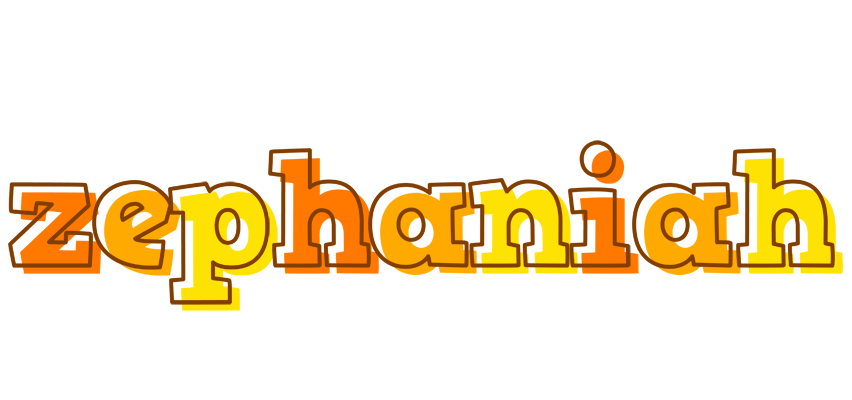 Zephaniah desert logo