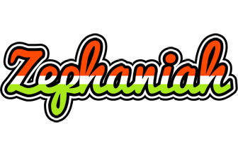 Zephaniah exotic logo