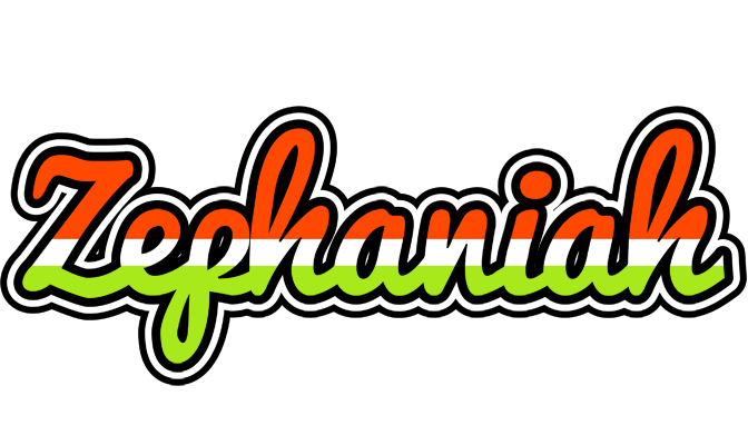 Zephaniah exotic logo