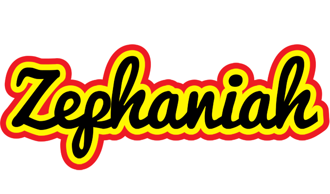 Zephaniah flaming logo