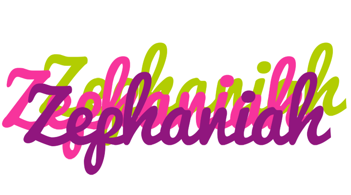 Zephaniah flowers logo