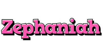 Zephaniah girlish logo