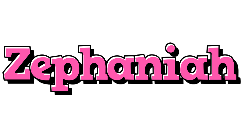 Zephaniah girlish logo