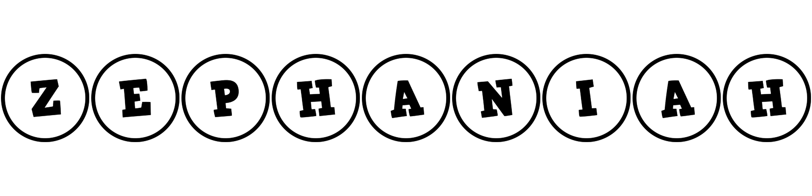 Zephaniah handy logo