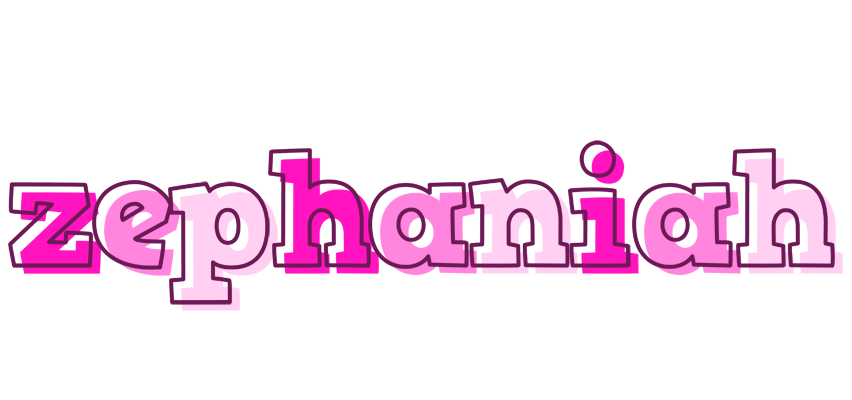 Zephaniah hello logo