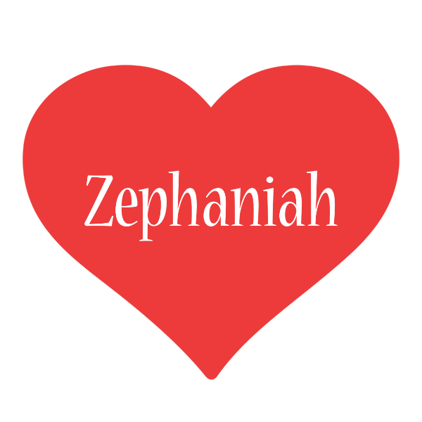 Zephaniah love logo
