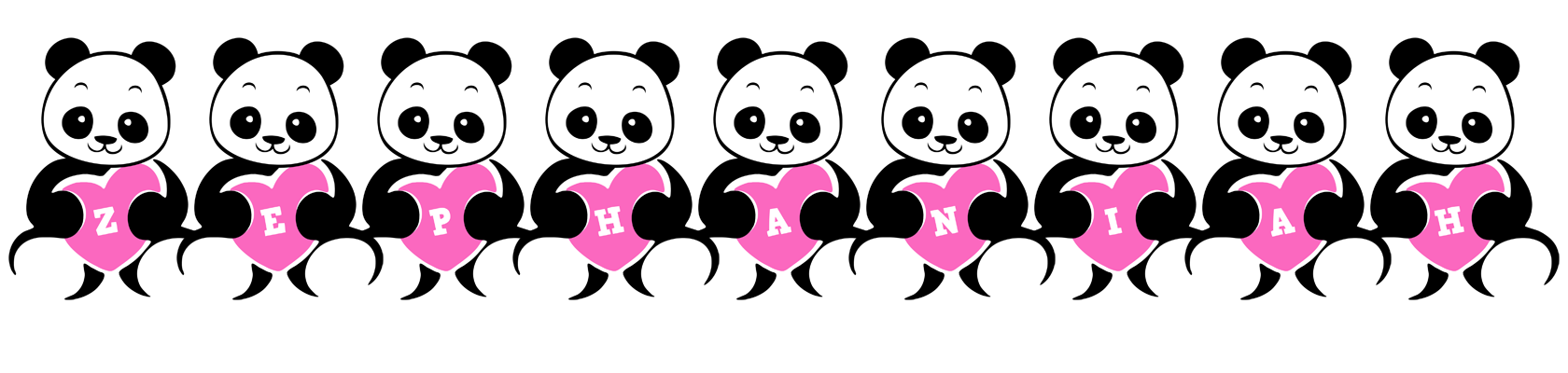 Zephaniah love-panda logo