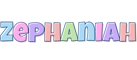 Zephaniah pastel logo