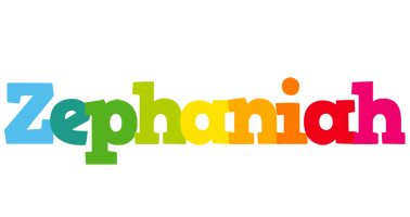 Zephaniah rainbows logo