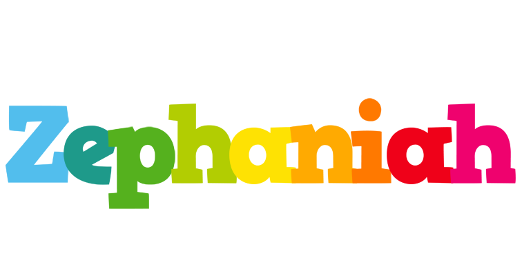 Zephaniah rainbows logo