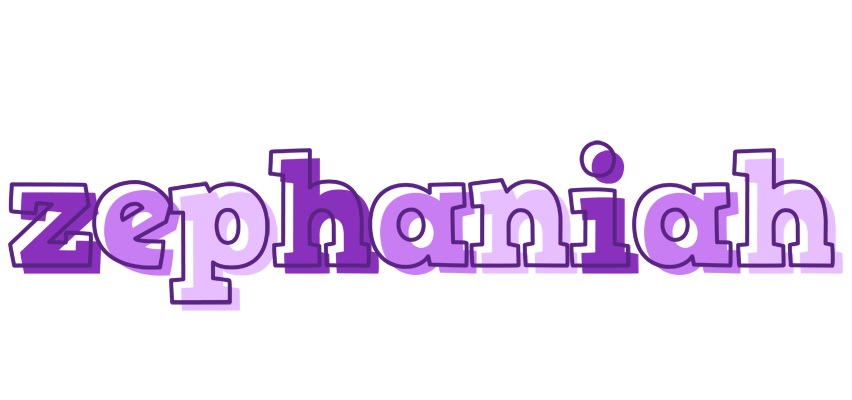 Zephaniah sensual logo