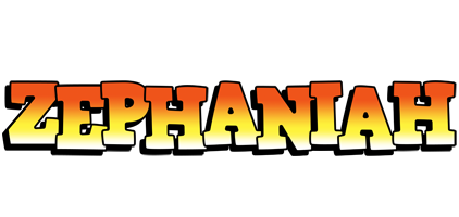 Zephaniah sunset logo