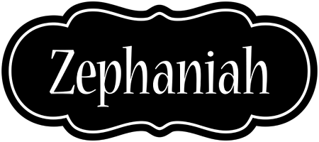 Zephaniah welcome logo