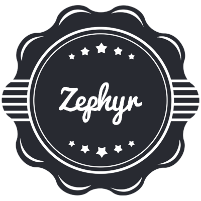 Zephyr badge logo