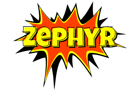 Zephyr bazinga logo