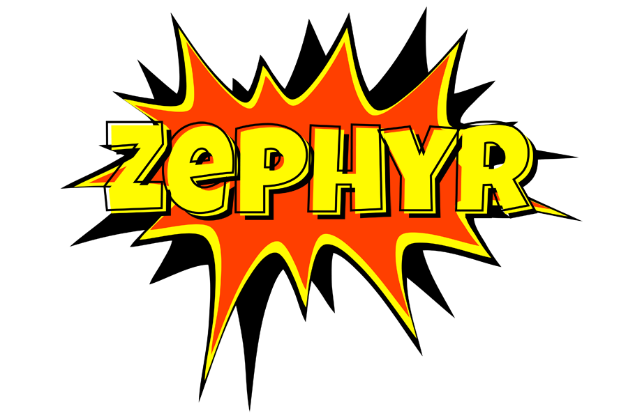 Zephyr bazinga logo