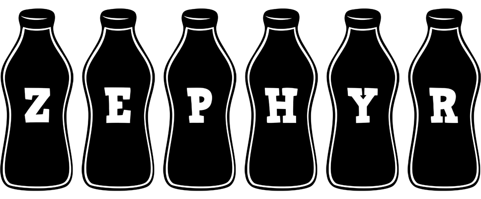 Zephyr bottle logo