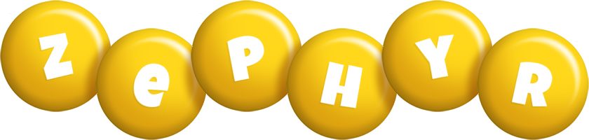 Zephyr candy-yellow logo