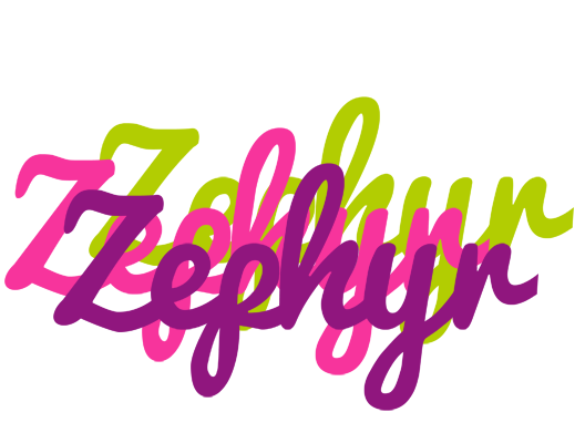 Zephyr flowers logo