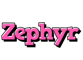 Zephyr girlish logo