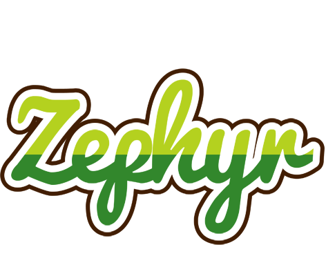 Zephyr golfing logo