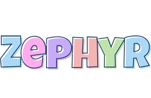 Zephyr pastel logo