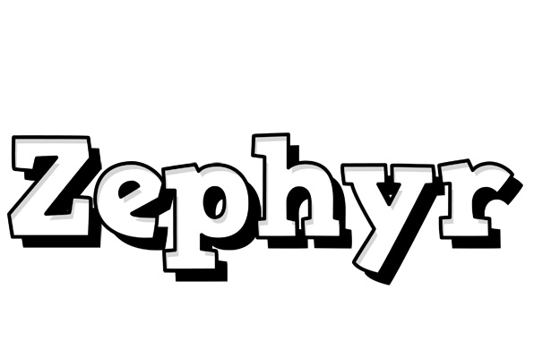 Zephyr snowing logo