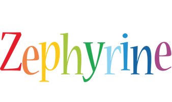 Zephyrine birthday logo