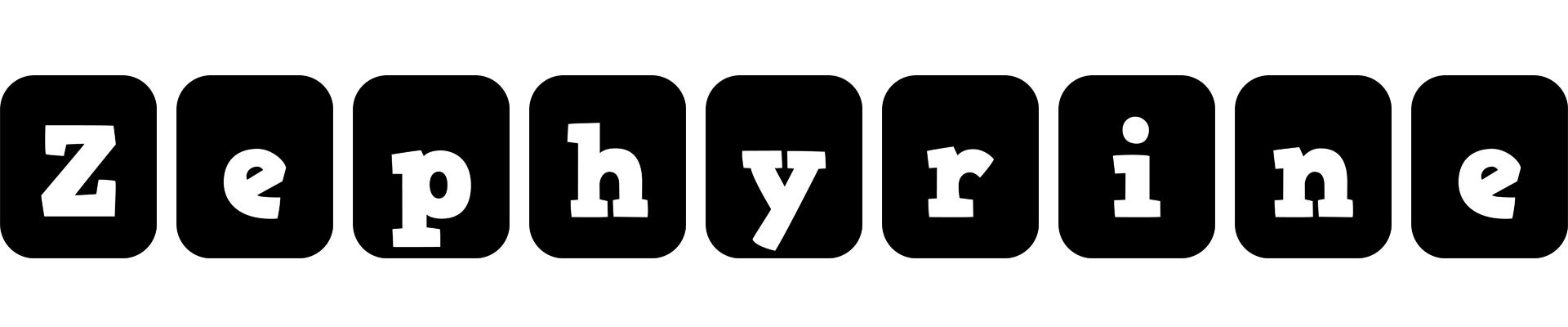 Zephyrine box logo