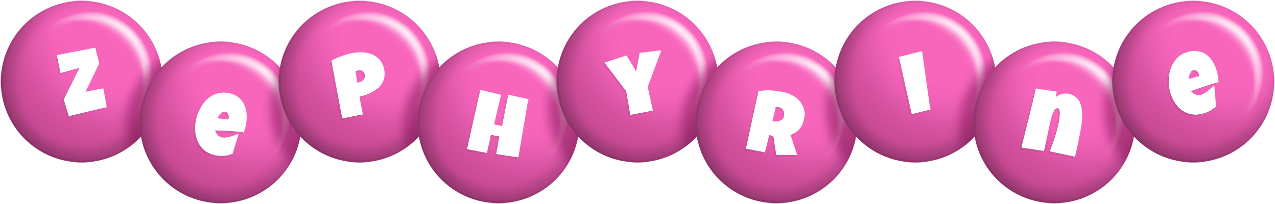 Zephyrine candy-pink logo