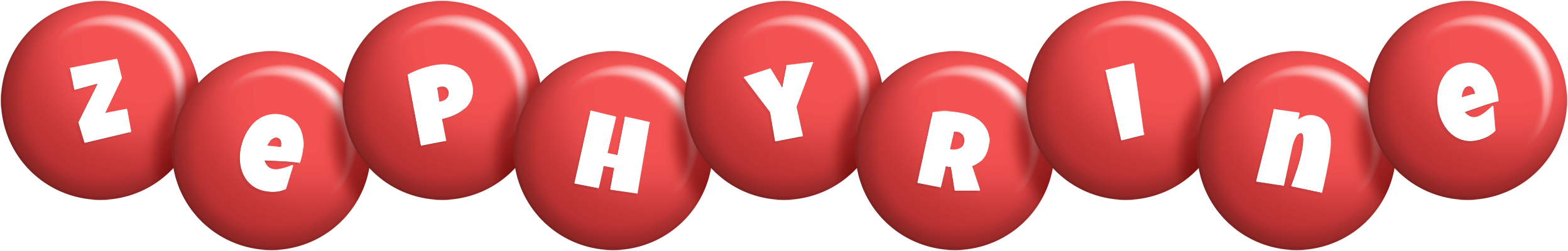 Zephyrine candy-red logo