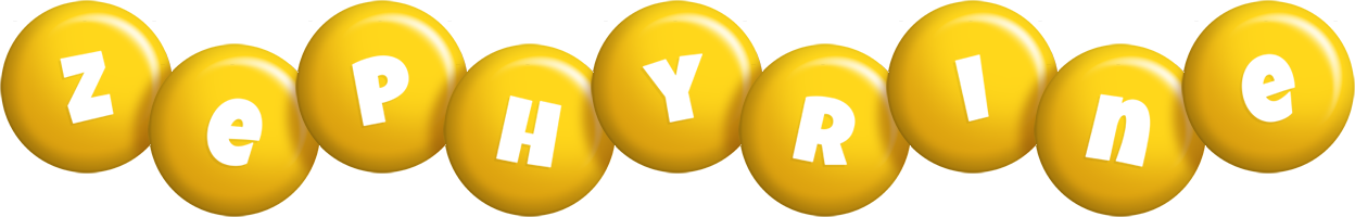 Zephyrine candy-yellow logo