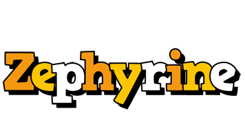 Zephyrine cartoon logo