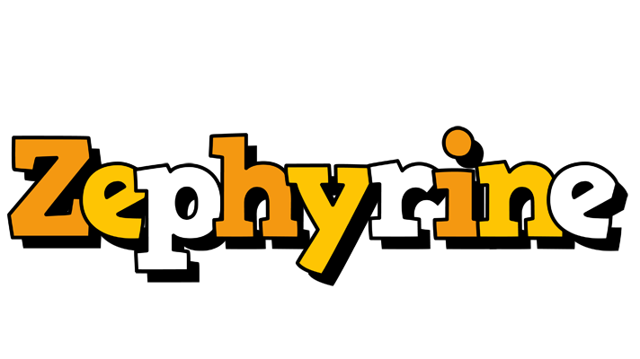 Zephyrine cartoon logo