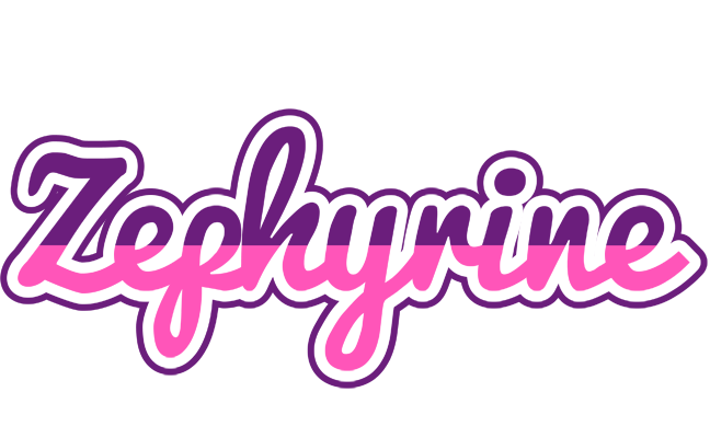 Zephyrine cheerful logo