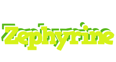 Zephyrine citrus logo