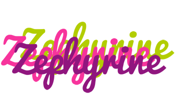 Zephyrine flowers logo