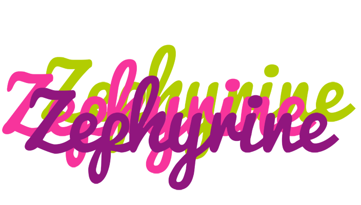 Zephyrine flowers logo