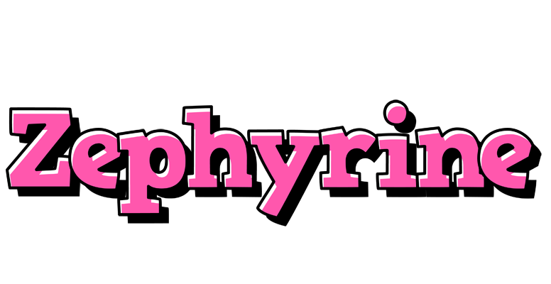 Zephyrine girlish logo