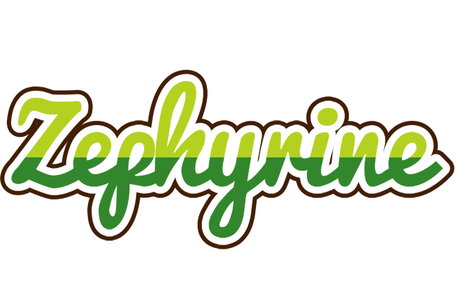 Zephyrine golfing logo