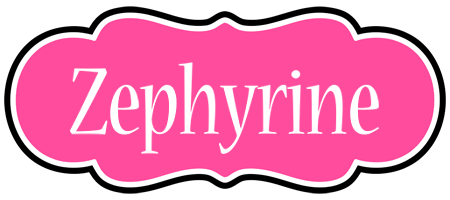 Zephyrine invitation logo