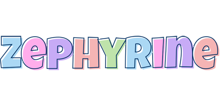 Zephyrine pastel logo