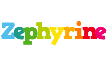 Zephyrine rainbows logo