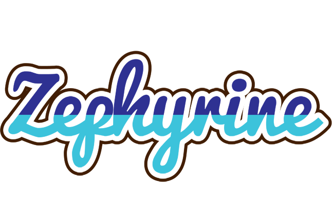 Zephyrine raining logo