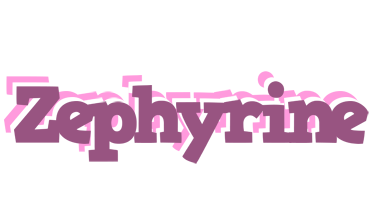 Zephyrine relaxing logo