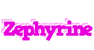 Zephyrine rumba logo